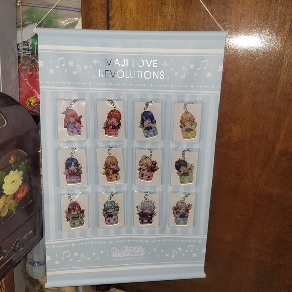 Uta no Prince-sama 12 Keychain Set + Wall Scroll - Picture 9 of 9